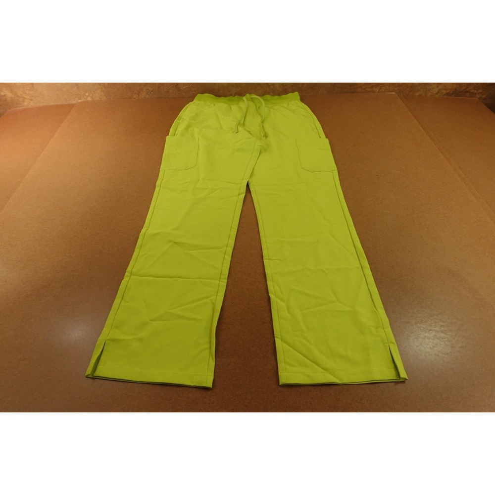 Mandala Womens Medium Apple Green High Waist Cargo Pants Inseam-30 in NWT